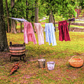 Wash Day In The Village